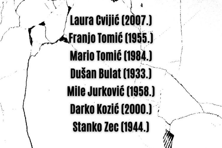 Slika /slike/Vijesti/2021/Siječanj/Dan žalosti/Laura Cvijić (2003.) Franjo Tomić (1955.) Mario Tomić (1984.) Dušan Bulat Mile Jurković Darko Kozić Stanko Zec – kopija.jpg